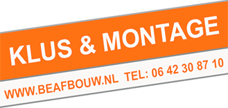 Klus & Montage – www.beafbouw.nl – tel: 06 42 30 87 10